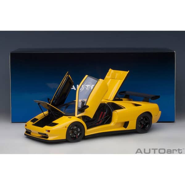 autoart - 1:18 lamborghini diablo sv-r (superfly yellow)