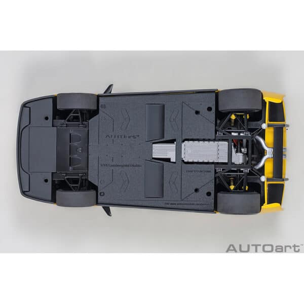 autoart - 1:18 lamborghini diablo sv-r (superfly yellow)