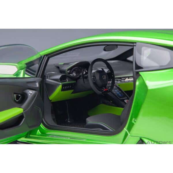 autoart - 1:18 lamborghini huracan evo (verde selvans)