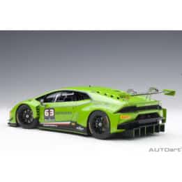 autoart - 1:18 lamborghini huracan gt3 presentation car (verde mantis) #63