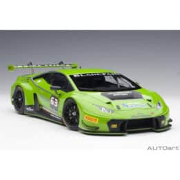 autoart - 1:18 lamborghini huracan gt3 presentation car (verde mantis) #63