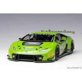 autoart - 1:18 lamborghini huracan gt3 presentation car (verde mantis) #63