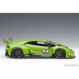 autoart - 1:18 lamborghini huracan gt3 presentation car (verde mantis) #63