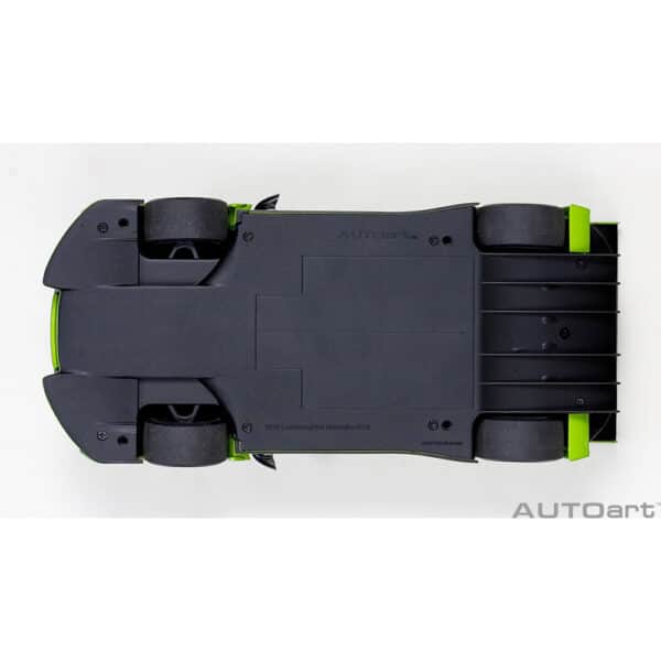 autoart - 1:18 lamborghini huracan gt3 presentation car (verde mantis) #63