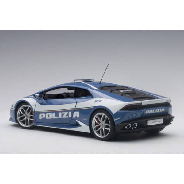 autoart - 1:18 lamborghini huracan lp610 police car