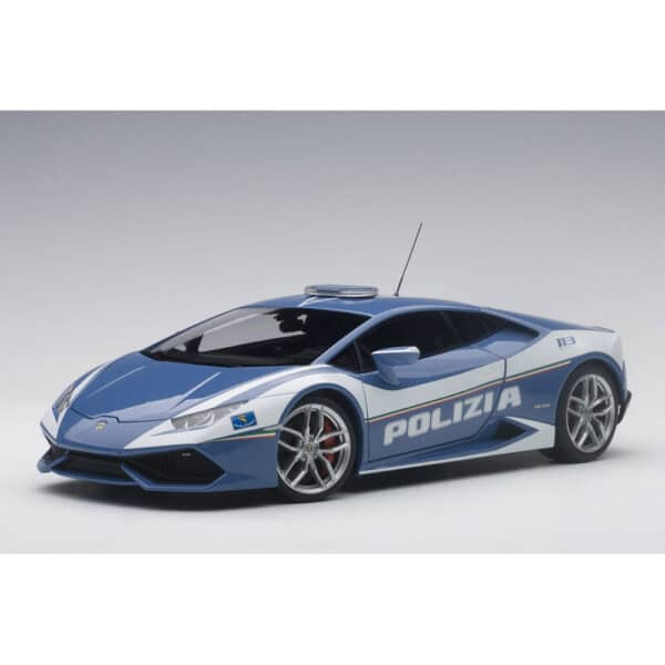 autoart - 1:18 lamborghini huracan lp610 police car
