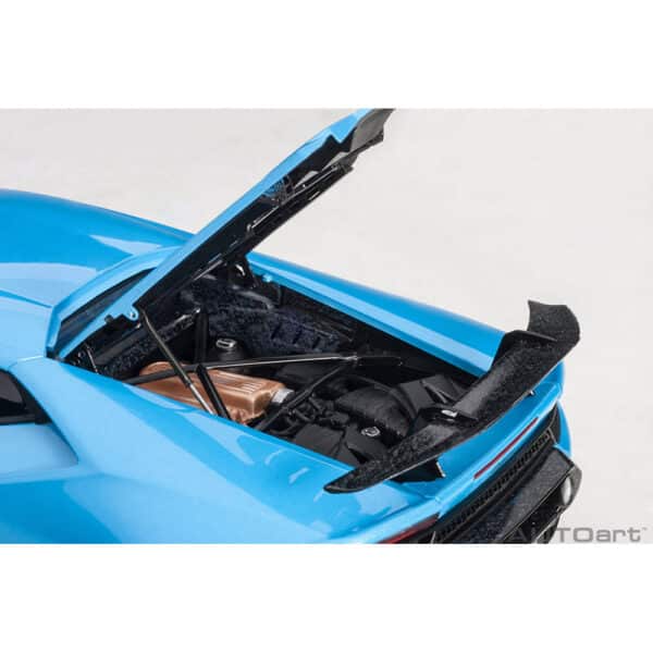 autoart - 1:18 lamborghini huracan performante (blu cepheus)