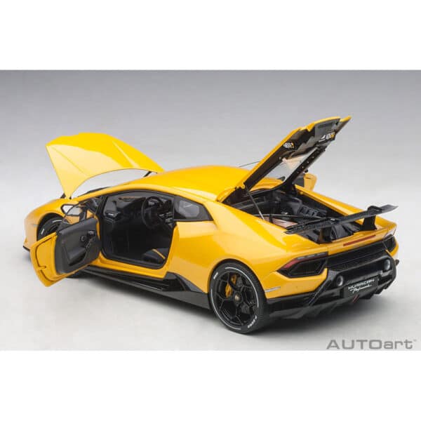 autoart - 1:18 lamborghini huracan performante (giallo inti)
