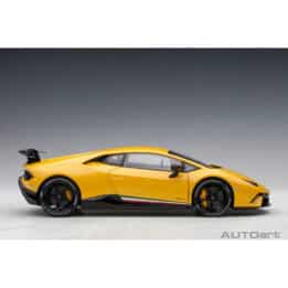 autoart - 1:18 lamborghini huracan performante (giallo inti)