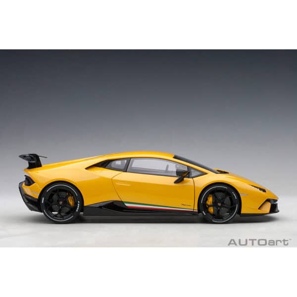 autoart - 1:18 lamborghini huracan performante (giallo inti)