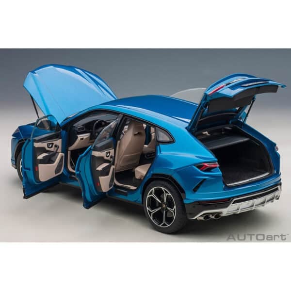 autoart - 1:18 lamborghini urus (blu eleos)