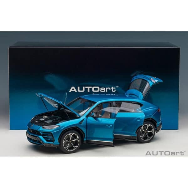 autoart - 1:18 lamborghini urus (blu eleos)