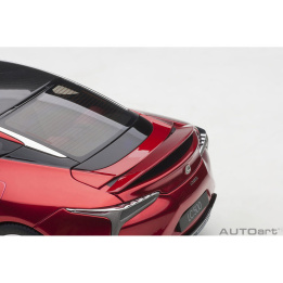 autoart - 1:18 lexus lc 500 (radiant red metallic/dark rose interior)