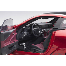 autoart - 1:18 lexus lc 500 (radiant red metallic/dark rose interior)