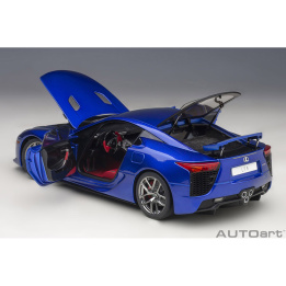 autoart - 1:18 lexus lfa (pearl blue)