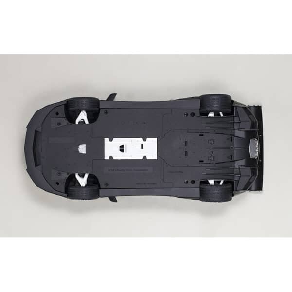 autoart - 1:18 liberty walk lb-works lamborghini aventador (matt black)