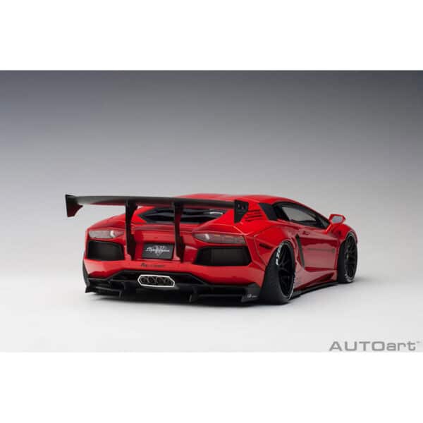 autoart - 1:18 liberty walk lb-works lamborghini aventador (red)