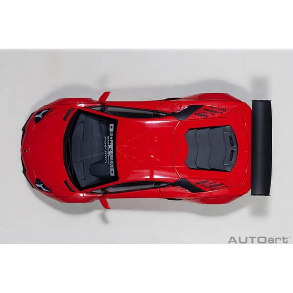 autoart - 1:18 liberty walk lb-works lamborghini aventador (red)
