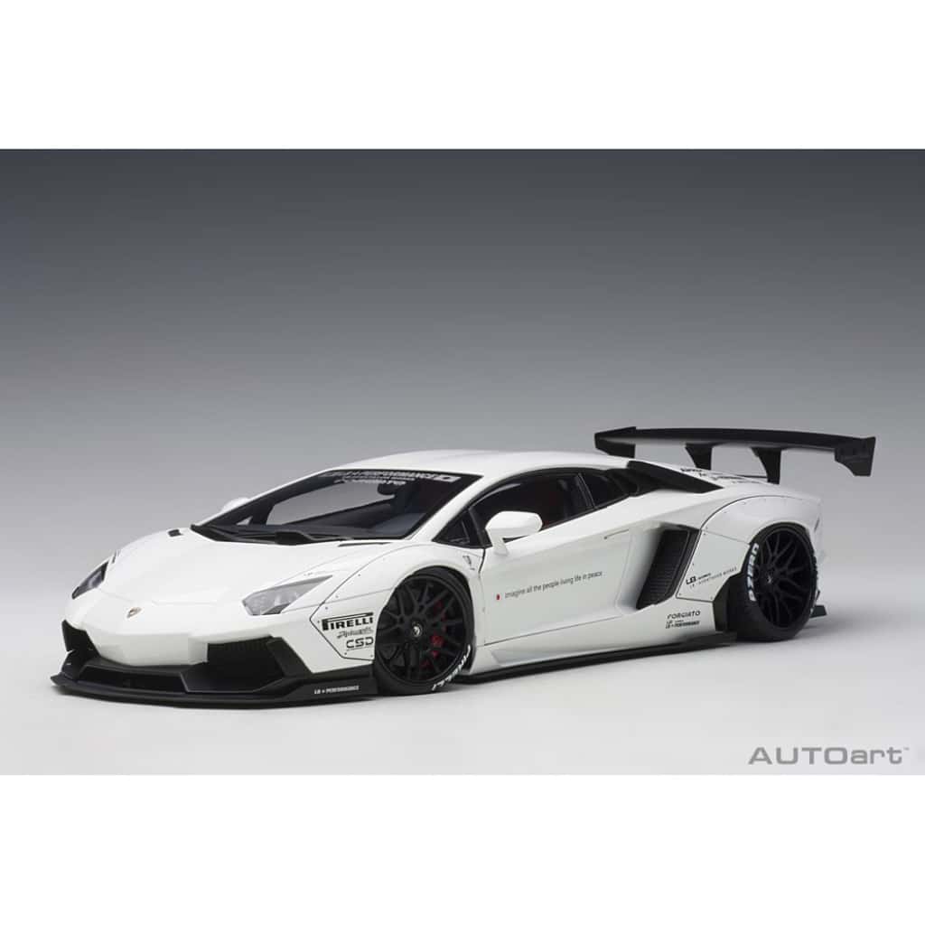 Xe Mô Hình LB-Works Lamborghini Aventador 2.0 Liberty Walk 1:18 AUTOar
