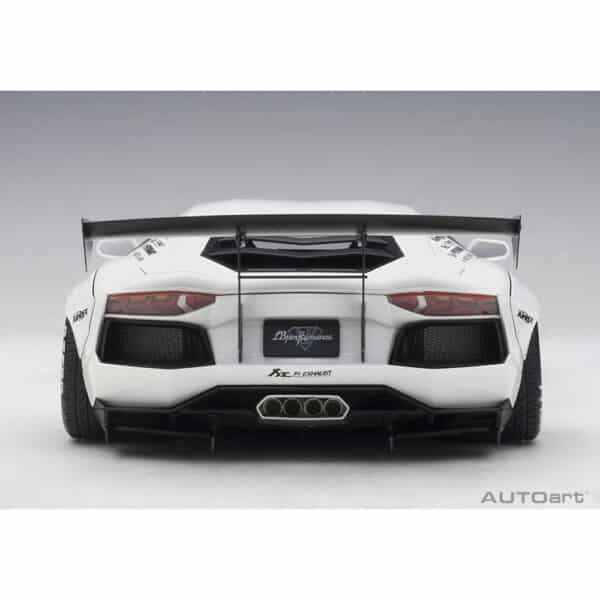 autoart - 1:18 liberty walk lb-works lamborghini aventador (white)