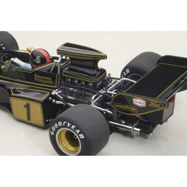 autoart - 1:18 lotus 72e 1973 #1 (con figurina del conducente)