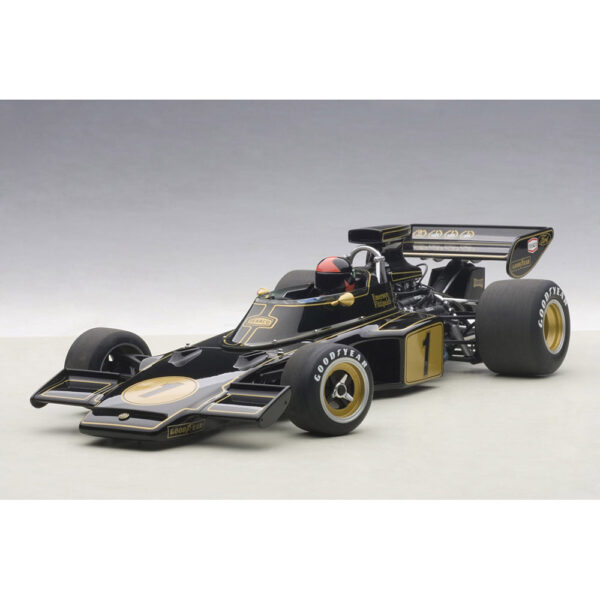 autoart - 1:18 lotus 72e 1973 #1 (con figurina del conducente)