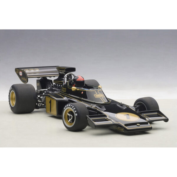 autoart - 1:18 lotus 72e 1973 #1 (con figurina del conducente)