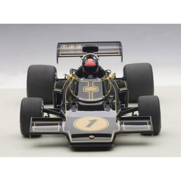 autoart - 1:18 lotus 72e 1973 #1 (con figurina del conducente)