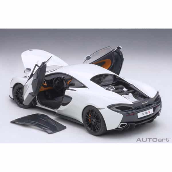 autoart - 1:18 mclaren 570s (white)