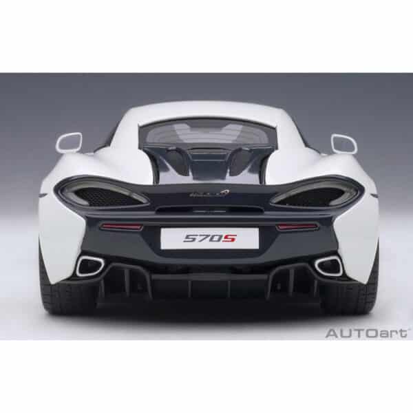 autoart - 1:18 mclaren 570s (white)