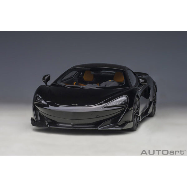 autoart - 1:18 mclaren 600lt (onyx black)