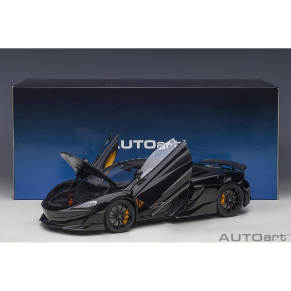 autoart - 1:18 mclaren 600lt (onyx black)