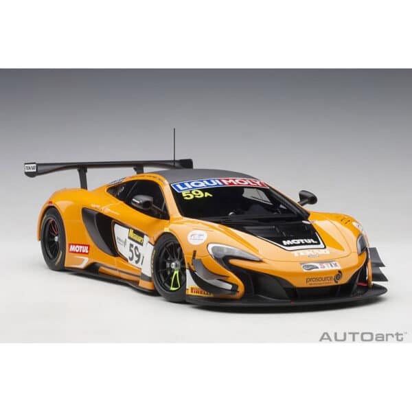 autoart - 1:18 mclaren 650s gt3 bathurst 12h 2016 #59a