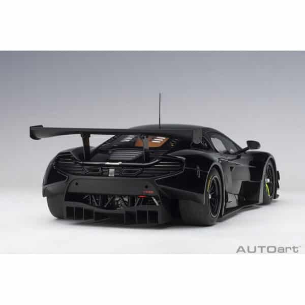 autoart - 1:18 mclaren 650s gt3 plain body version (black)