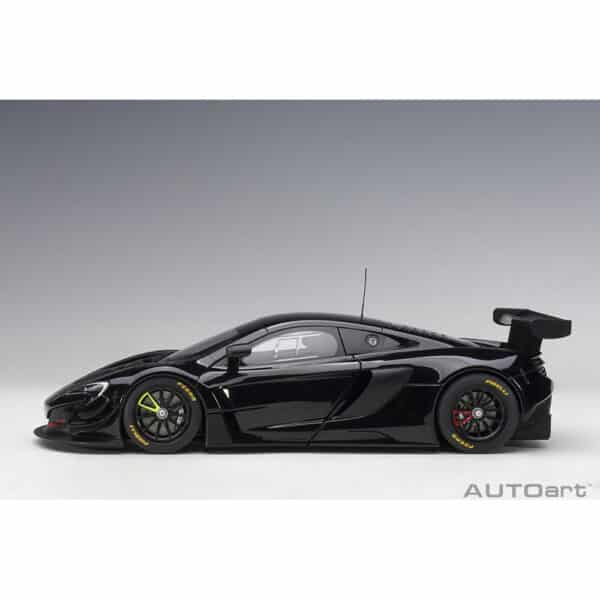 autoart - 1:18 mclaren 650s gt3 plain body version (black)