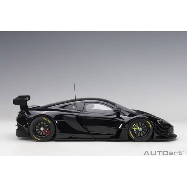 autoart - 1:18 mclaren 650s gt3 plain body version (black)