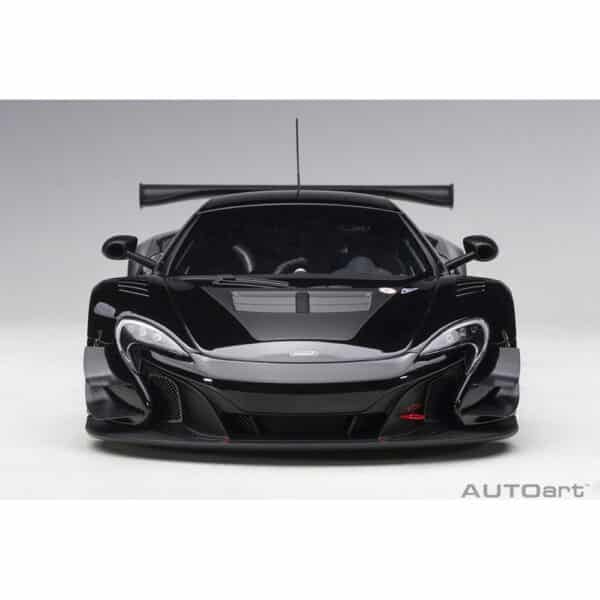 autoart - 1:18 mclaren 650s gt3 plain body version (black)