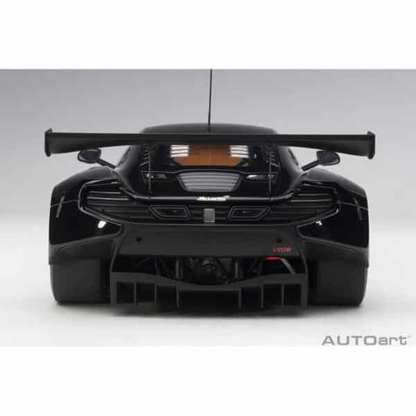 autoart - 1:18 mclaren 650s gt3 plain body version (black)