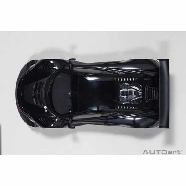 autoart - 1:18 mclaren 650s gt3 plain body version (black)