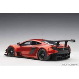 autoart - 1:18 mclaren 650s gt3 plain body version (volcano orange)
