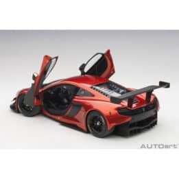autoart - 1:18 mclaren 650s gt3 plain body version (volcano orange)