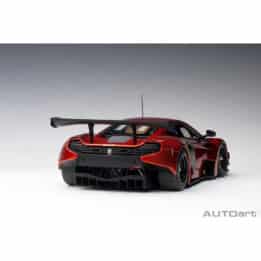 autoart - 1:18 mclaren 650s gt3 plain body version (volcano orange)