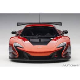 autoart - 1:18 mclaren 650s gt3 plain body version (volcano orange)