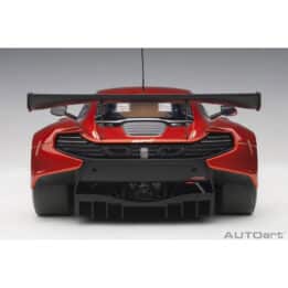 autoart - 1:18 mclaren 650s gt3 plain body version (volcano orange)