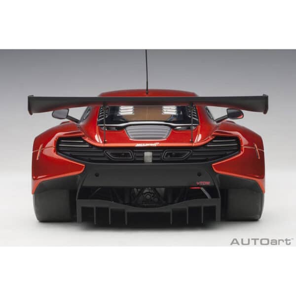 autoart - 1:18 mclaren 650s gt3 plain body version (volcano orange)