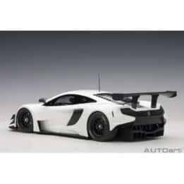 autoart - 1:18 mclaren 650s gt3 plain body version (white)