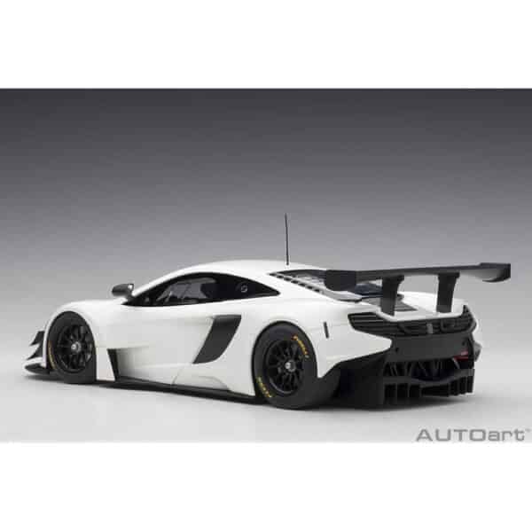 autoart - 1:18 mclaren 650s gt3 plain body version (white)