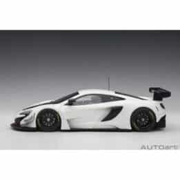 autoart - 1:18 mclaren 650s gt3 plain body version (white)