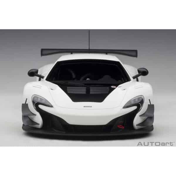 autoart - 1:18 mclaren 650s gt3 plain body version (white)