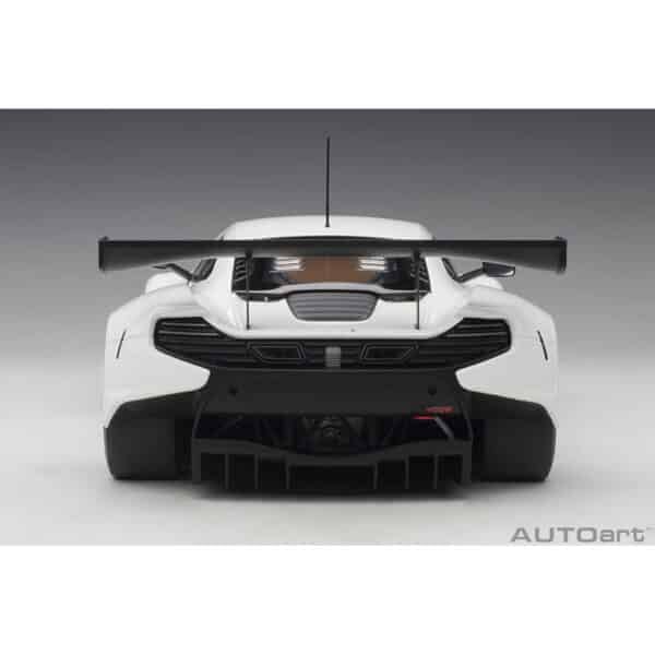 autoart - 1:18 mclaren 650s gt3 plain body version (white)